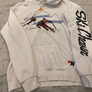 Aviator Nation Ski Chaser Unisex Size Large Hoodie